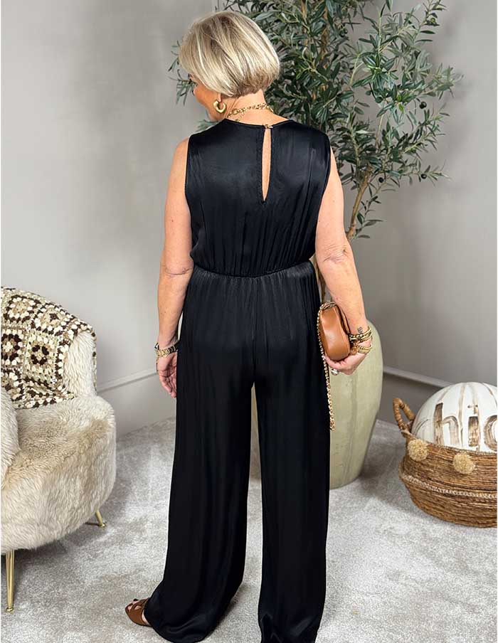 Jumpsuit Tima 6508 Zwart