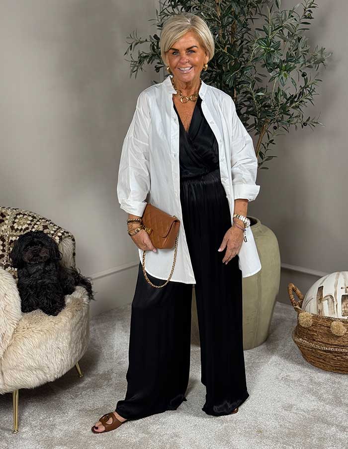 Jumpsuit Tima 6508 Zwart