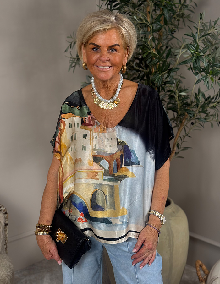 Blouse Ravello 9749 Zwart