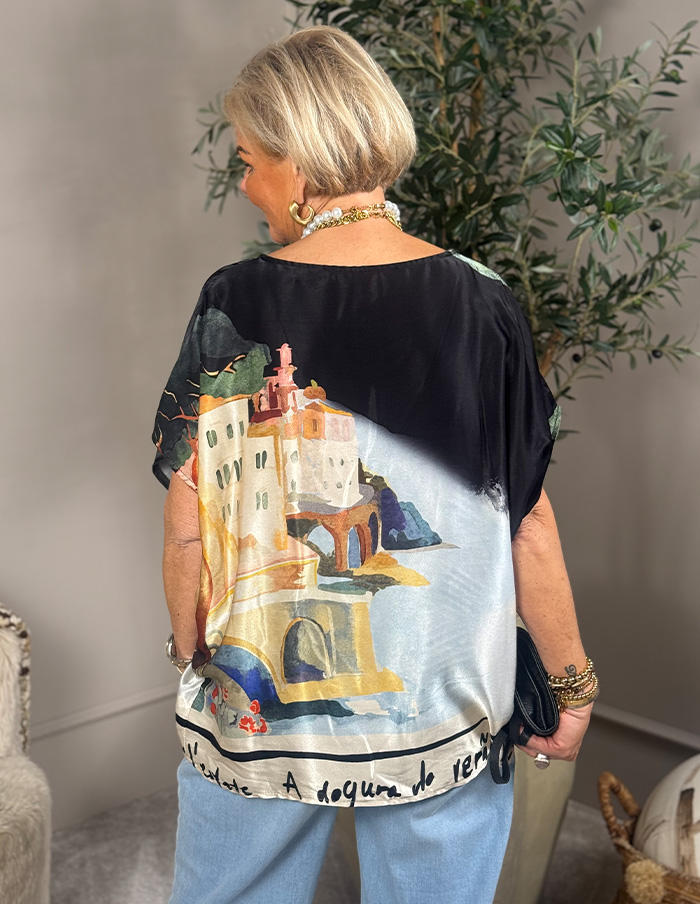 Blouse Ravello 9749 Zwart