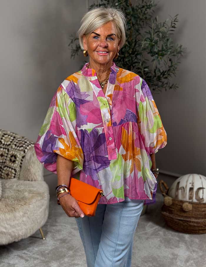 Blouse Sunny Bloom 2431 Multicolor