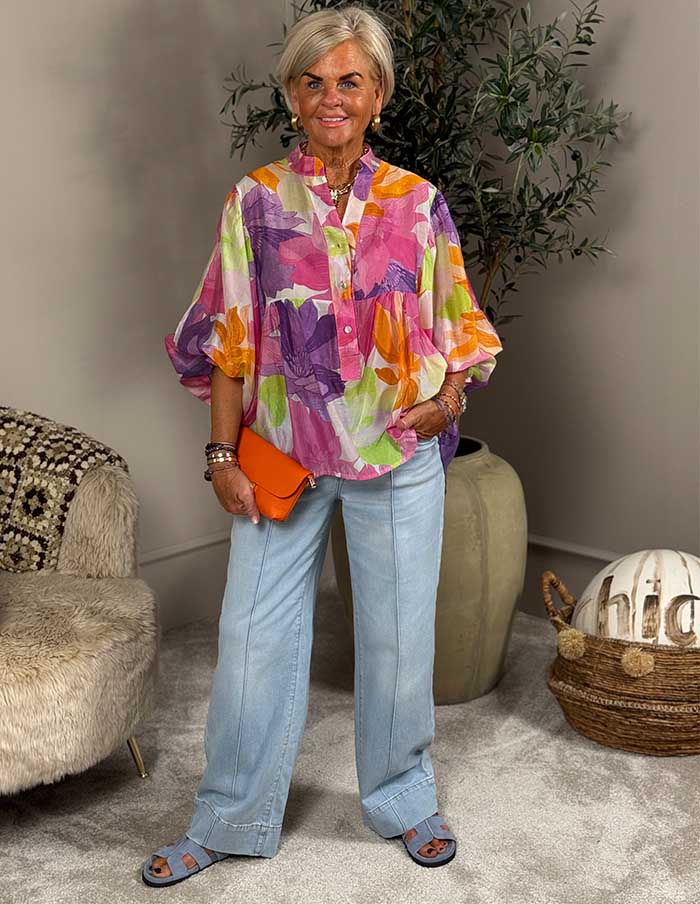 Blouse Sunny Bloom 2431 Multicolor