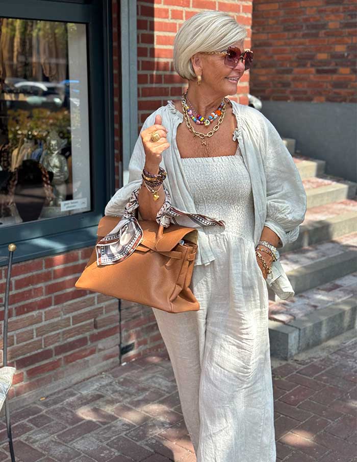 Blouse Isla Bonita 25001 Beige