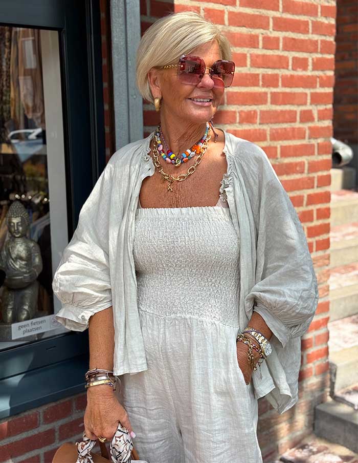 Blouse Isla Bonita 25001 Beige
