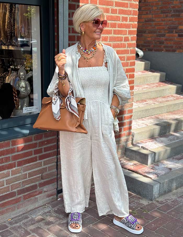 Blouse Isla Bonita 25001 Beige