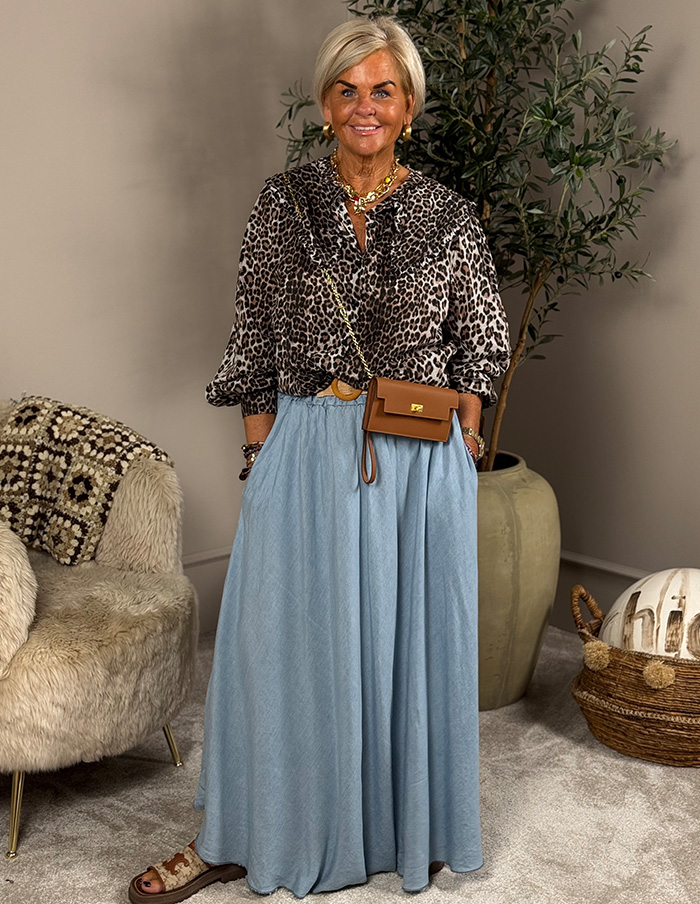 Rok Maxi Jeanière 660941 Light Blue