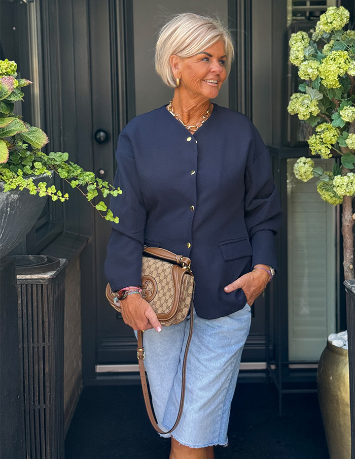 Blazer Nelly Donkerblauw