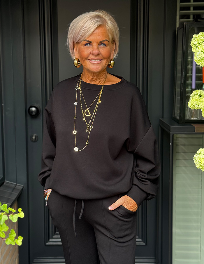Set Jogging Joy 02436 Zwart