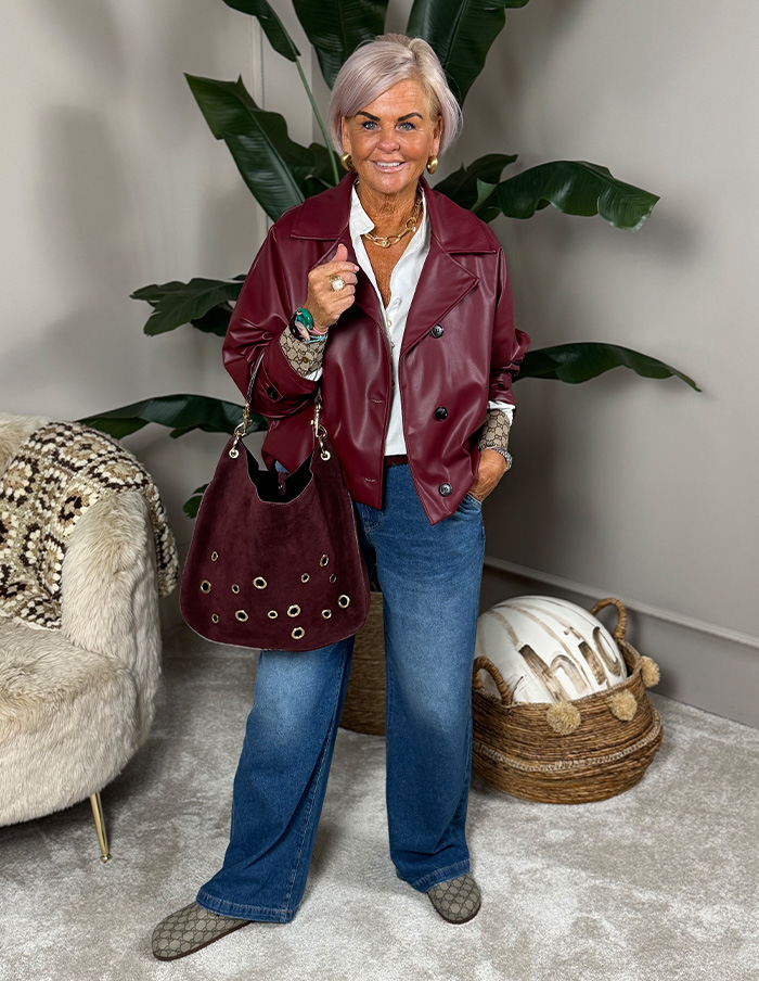 Jasje Trench Yaya 4571 Bordeaux
