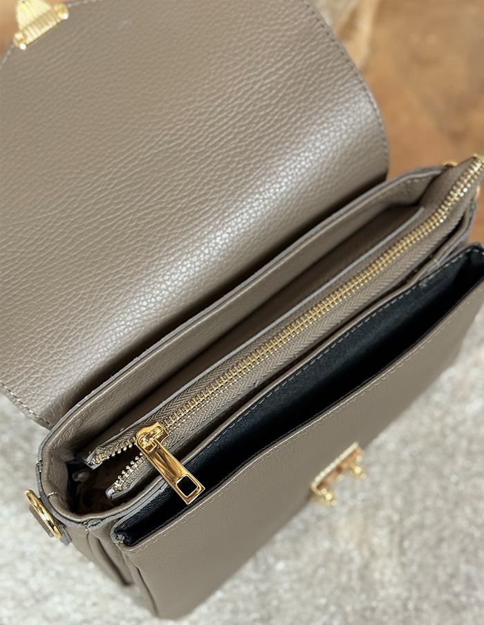 Tas Esther DonkerTaupe