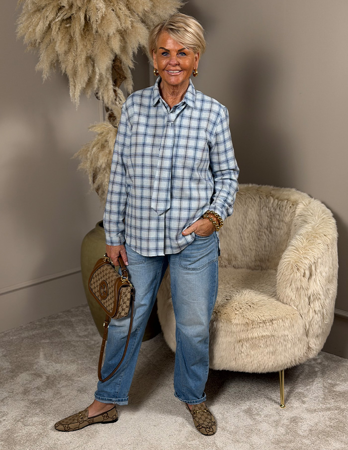 Blouse Iron 02926 Lichtblauw