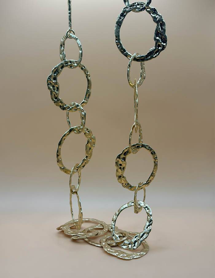 Ketting Luna Link Statement Goud