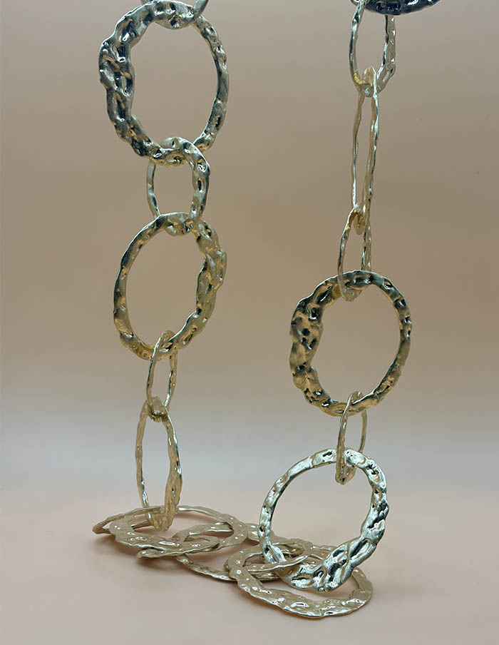 Ketting Luna Link Statement Goud