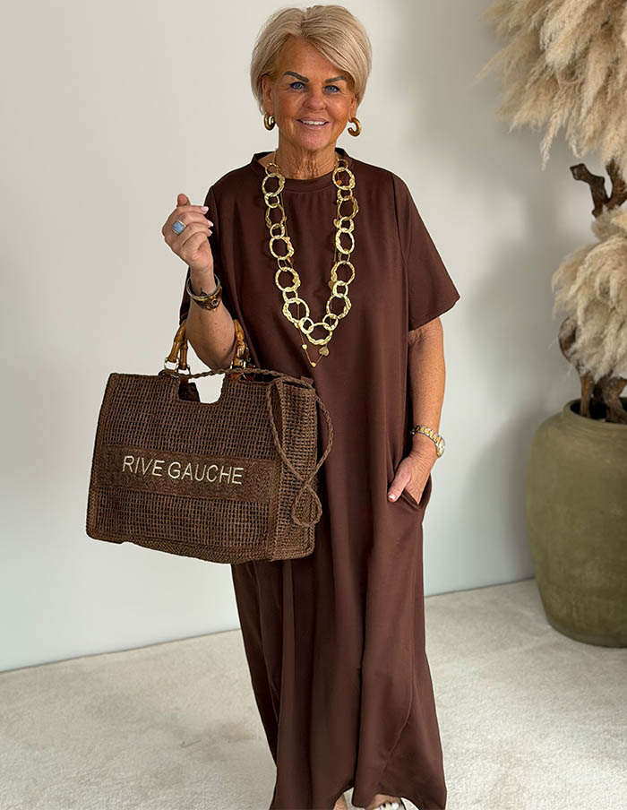 Jurk Comfort 5035 Bruin