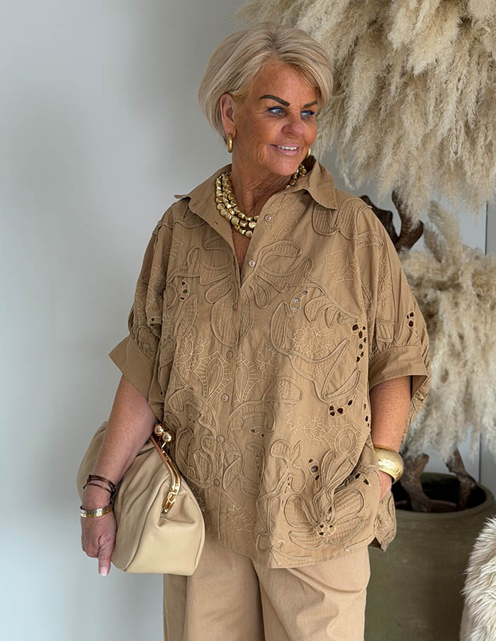 Blouse Boheme Camel 