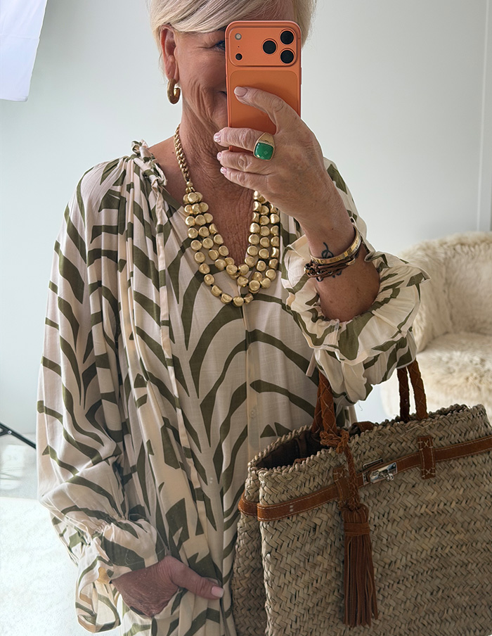 Jurk Polina Khaki