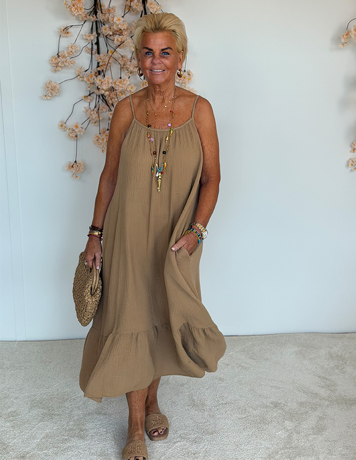 Jurk Ruby Breeze 82426 Camel