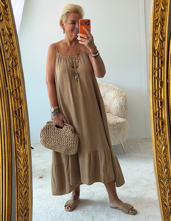 Jurk Ruby Breeze 82426 Camel