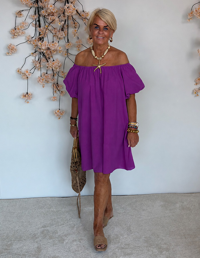 Jurkje Shoulder Kiss 7360 Magenta 
