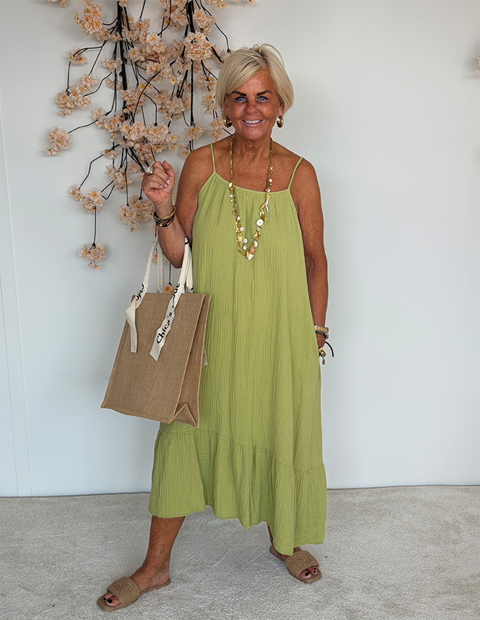 Jurk Ruby Breeze 82426 Lime 